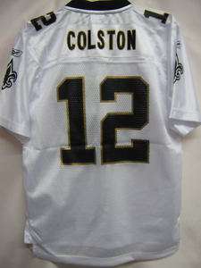 SAINTS EQUIP NFL YOUTH JERSEY MARQUES COLSTON WHT LARGE  