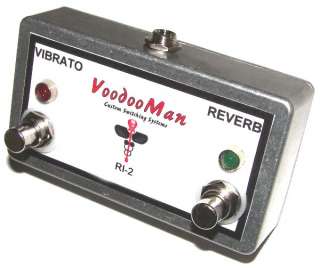 Fender VIBRO KING 2 button Footswitch Voodooman  