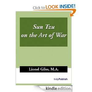 Sun Tzu on the Art of War Lionel Giles M.A.  Kindle Store
