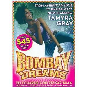  (4x6) BOMBAY DREAMS Tamyra Gray American Idol POSTCARD 
