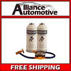 Enviro Safe R22 R 22 Replacement Refrigerant 2 Cans + Freon Tap