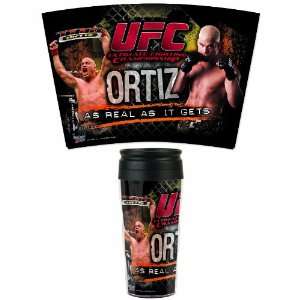 UFC Mixed Martial Arts Tito Ortiz 16 Ounce Travel Mug 