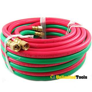   ID Oxygen & Acetylene Twin Welding Hose 300PSI Home/Business Welder