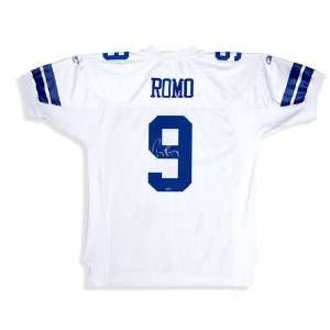  Tony Romo Autographed Dallas Cowboys White Jersey (UDA 