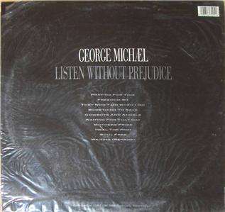 GEORGE MICHAEL LISTEN WITHOUT PREJUDICE RARE GREEK LP  