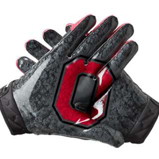 Nike Vapor Carbon Premium Rivalry Gloves OSU Ohio State Buckeyes L 