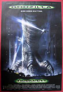 Godzilla Thai Movie Poster 1998 Original  