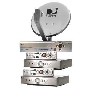  3 Room DIRECTV System with a DIRECTV HD DVR (Lease 
