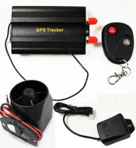 GPS tracker GPS SMS vehicle tracker with Siren,shake sensor,remote 