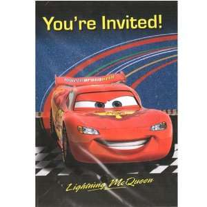  Disney Pixar Cars 2 Party Invitations [8 Per Pack] Toys 