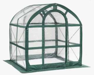 New Portable Greenhouse Green House Clear   6 x 6  