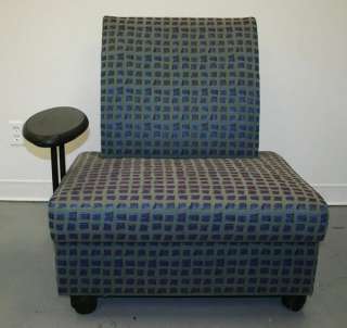 Metro modern danish memphis theater guest club chair  