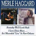 HAGGARD,MERLE   SOMEDAY WELL LOOK BACK/I LOVE DIXIE BL