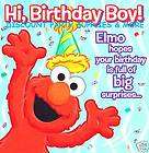 Sesame Street Elmo Happy Birthday Greeting Card