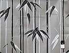 Alfred Shaheen AS17 Asian Prints Bamboo Forest Grey Fabric By The Yard