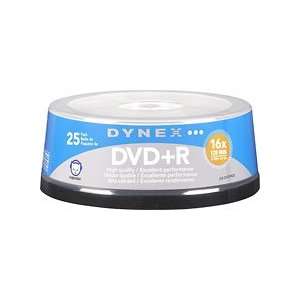  Dynex?   25 Pack 16x DVD+R Disc Spindle Electronics