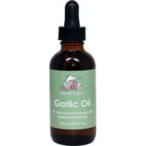  Garlic Oil Natural Herbal Ear Drops 2 oz Liquid 