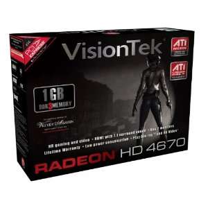   Radeon HD 4670 1 GB DDR3 PCI Express Graphics Card 900251 Electronics