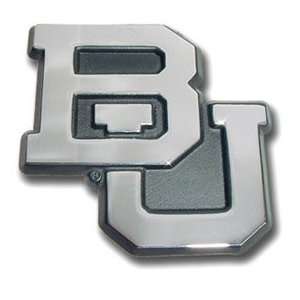 Baylor Bears Chrome Metal Auto Emblem 