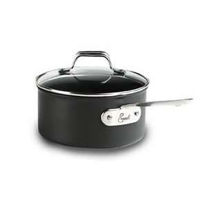  Emerilware Hard Anodized Nonstick 2 Qt. Saucepan with Glass Lid 