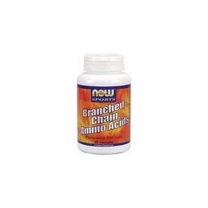  Branched Chain Amino Acids by NOW Foods   (60 Capsules 