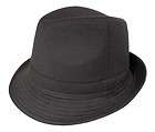 SWANKY Fedora tuxedo Blues Low Rider Hat BLACK