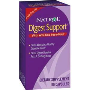   with Anti Gas Ingredient ) 60 Capsules Natrol