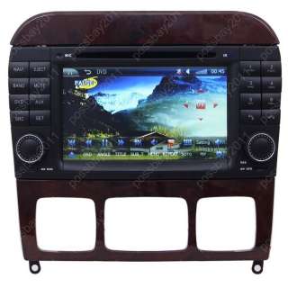   W220 99 06 Car GPS Navigation TV DVD Radio  IPOD Player  