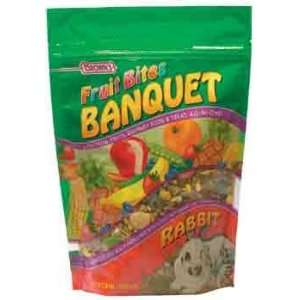  Top Quality Fruit Bites Rabbit Banquet 2lb Pouch 6pc Pet 