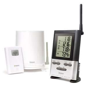Oregon Scientific wireless rain gauge  Includes indoor/  