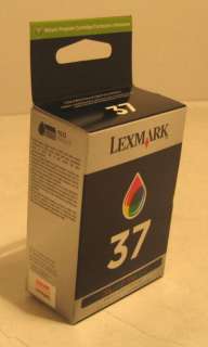 OEM Lexmark 18C2140 #37 color Return Program inkjet  