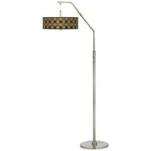    Forest Cicles Giclee Shade Arc Floor Lamp