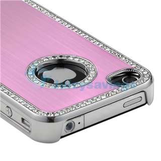   Hard Bling Skin Case For iPhone 4 4S 4G S Sprint Verizon AT&T  