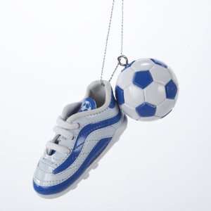  Club Pack of 24 Soccer Cleat and Ball Christmas Ornaments 