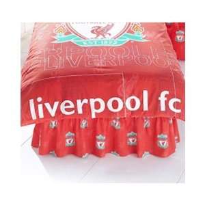  Liverpool Fc Football Valance Sheet Official Double Bed 
