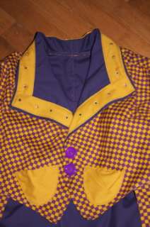 Custom Professional Circus Clown costume Jacket only  