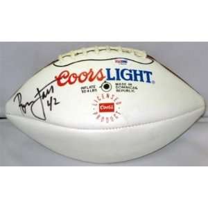  Lott Signed Football   Coors Light PSA COA   Autographed Footballs