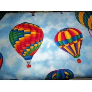  New Window Curtain Valance made from HOT AIR BALLOON Fabric 