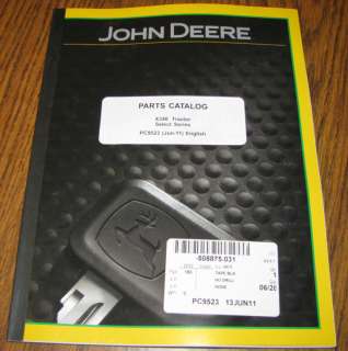 John Deere X340 Lawn Tractor Parts Catalog Manual jd  