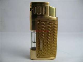 HONEST 2 Jet Torch Flame Cigar Lighter NIB Gold LFj0  
