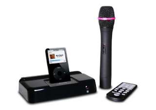   ISTATIONKARAOKE iPod Karaoke Audio & Video System w/ VHF Microphone