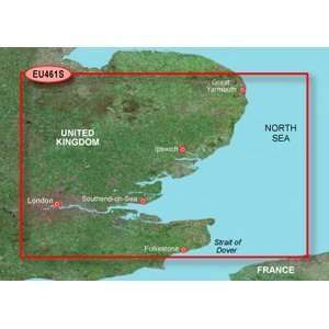  Garmin Bluechart G2   HEU461S   Thames Estuary   Data Card 