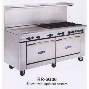  Royal Range RR 12 72 Gas Range   12 Burners, 2 Ovens 