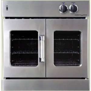   Gas French Door Single Wall Oven 4.7 cu. ft Innovection Kitchen