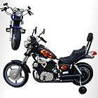 Kids Black Electric Battery Power Ride On Motorcycle Harley 15 Wheels 