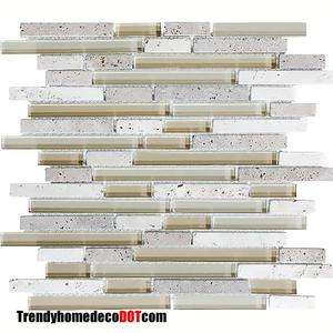   Travertine Mosaic Tile Kitchen Backsplash Bath Wall Sink Spa  