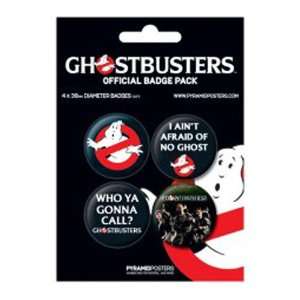  Pyramid International   Ghostbusters pack 4 badges Toys & Games