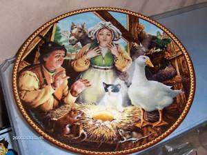 The Goose that Laid the Golden Egg Plate Knowles 1988  
