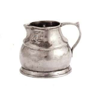 Arte Italica Vintage Pewter Vintage Small Pitcher 3.5 Inch