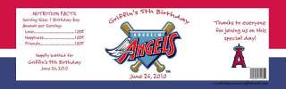 52 Anaheim Angels Baseball WATER BOTTLE LABELS  